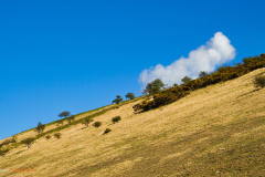 Steep dry valley in Millington Pastures