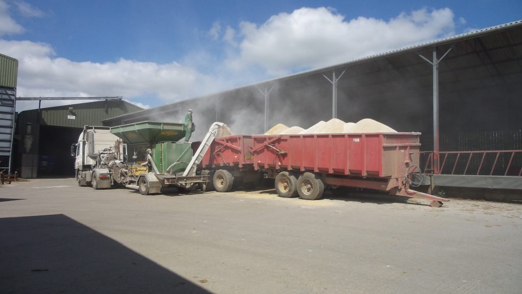 Milling Livestock Food On Farm