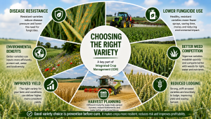 Crop Varieties as part of Integrated Crop Management (ICM)