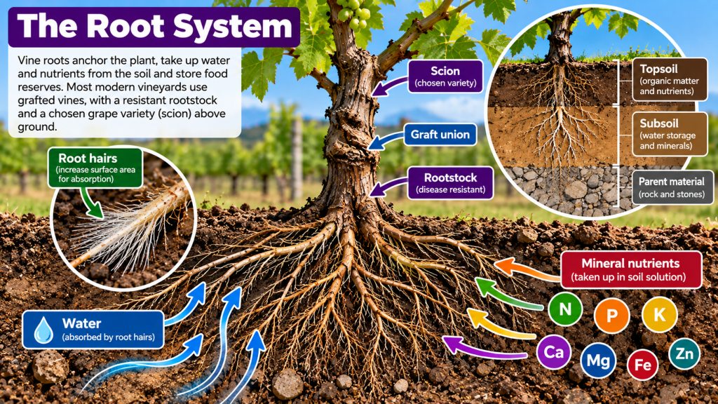 Vine Root System