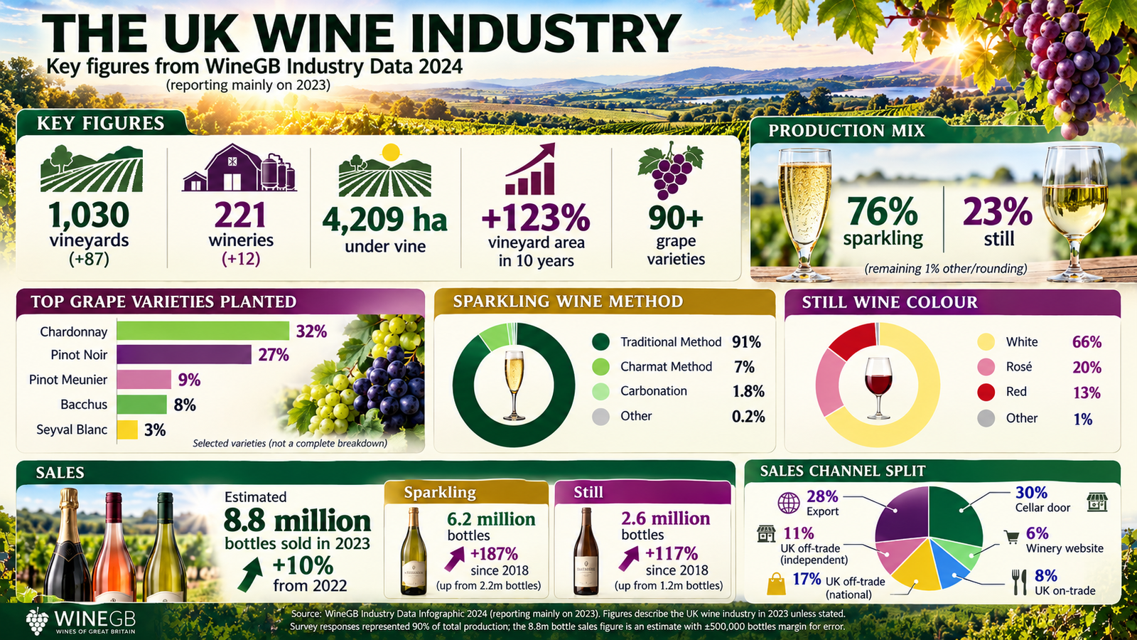 What is a vine - labelled diagram
