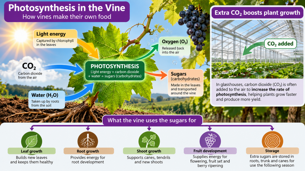 Photosynthesis in Vines